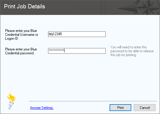 Picture of Username and Password fields